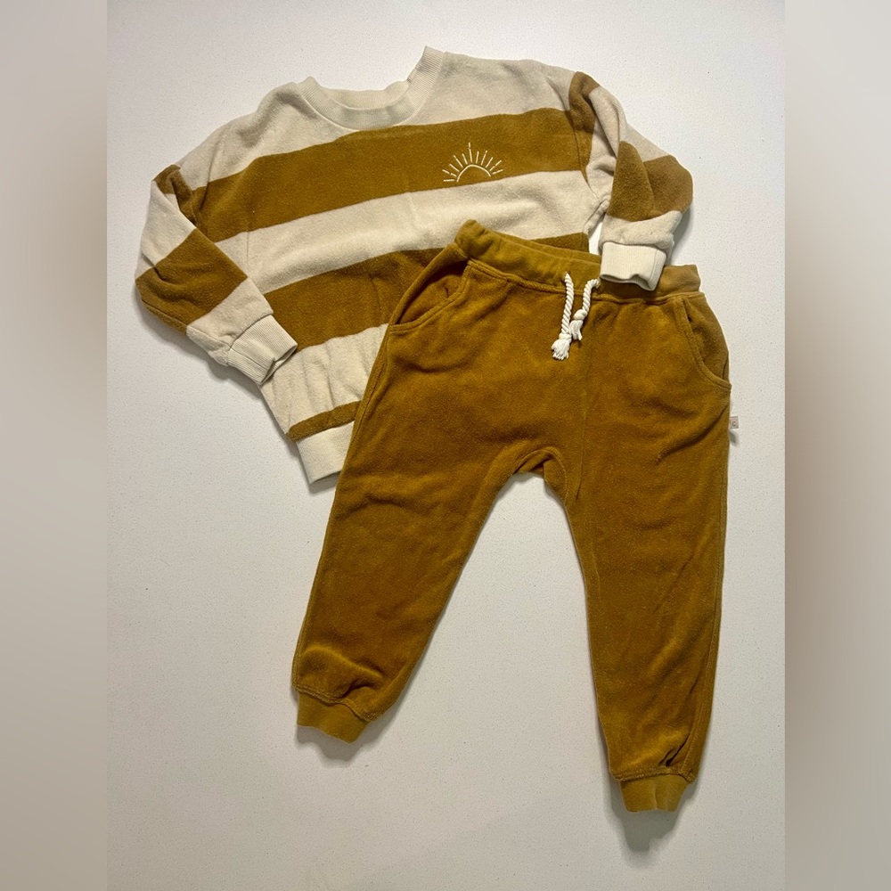Rylee & Cru Terry Jogger Sweatsuit 2-3Y